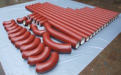 Buenas noticias │ nuestra empresa firmó un gran pedido de tubería de camión de bomba de cerámic
